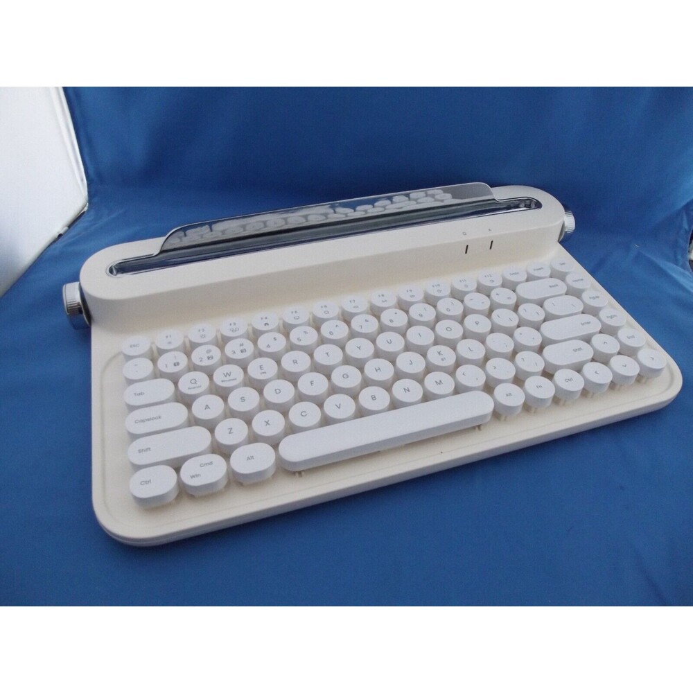 ACTTO B305 Multi-Pairing Wireless Bluetooth Retro Keyboard Round Keycaps